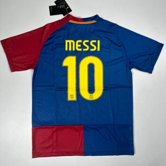Nike Lionel Messi #10 FC Barcelona 2008/09 Champions League Final Jersey - Picture 5 of 11